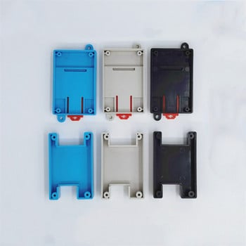 DIN Rail PLC Electrical Shell Safety Barrier Isolation Module Plastic Shell 3-49 82x54x32MM Project Box Βιομηχανικό κιβώτιο ελέγχου