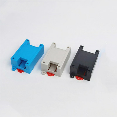 DIN Rail PLC Electrical Shell Safety Barrier Isolation Module Plastic Shell 3-49 82x54x32MM Project Box Βιομηχανικό κιβώτιο ελέγχου