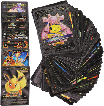 Карти Pokémon, За игра, Пластик, Черни