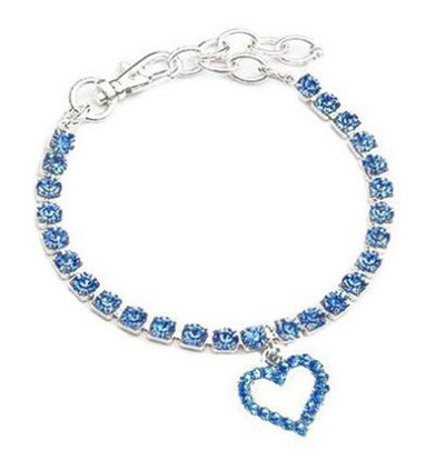 1PC Modna ogrlica za pse s kamenčićima za male pse Chihuahua mačka Biserni lančići s privjeskom S draguljima SML Dobavljač proizvoda za kućne ljubimce Mops