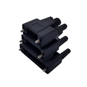 1 KOM DB9/DB15/DB25 crna školjka muški i ženski utikač serijskog priključka jednokratna školjka za injekcijsko prešanje