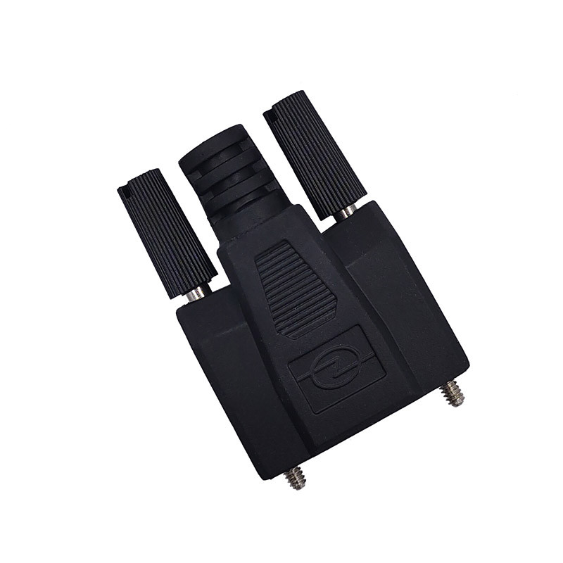 1 KOM DB9/DB15/DB25 crna školjka muški i ženski utikač serijskog priključka jednokratna školjka za injekcijsko prešanje