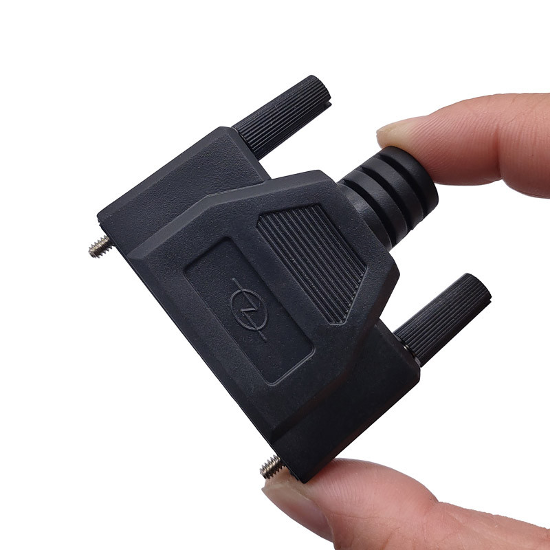 1 KOM DB9/DB15/DB25 crna školjka muški i ženski utikač serijskog priključka jednokratna školjka za injekcijsko prešanje