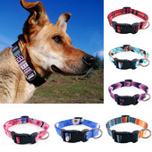 New Fashion Bohemian printed κολάρα σκυλιών Ρυθμιζόμενα ανθεκτικά αφαιρούμενα γεωμετρικά μοτίβα κολιέ με βρόχο προμήθειες για κατοικίδια Αξεσουάρ