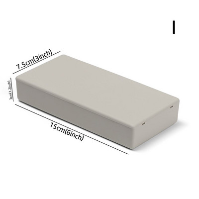 Visokokvalitetna DIY ABS plastika Kutije za kućišta u 9 veličina Vodootporni poklopac Kutija za projektne instrumente Elektronička projektna kutija