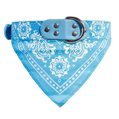 Podesive ogrlice za pse Puppy Bandana za male pse Slinavi ručnik Vanjska ogrlica za mačke Print Bibs Šal Puppy Ovratnik Maravica