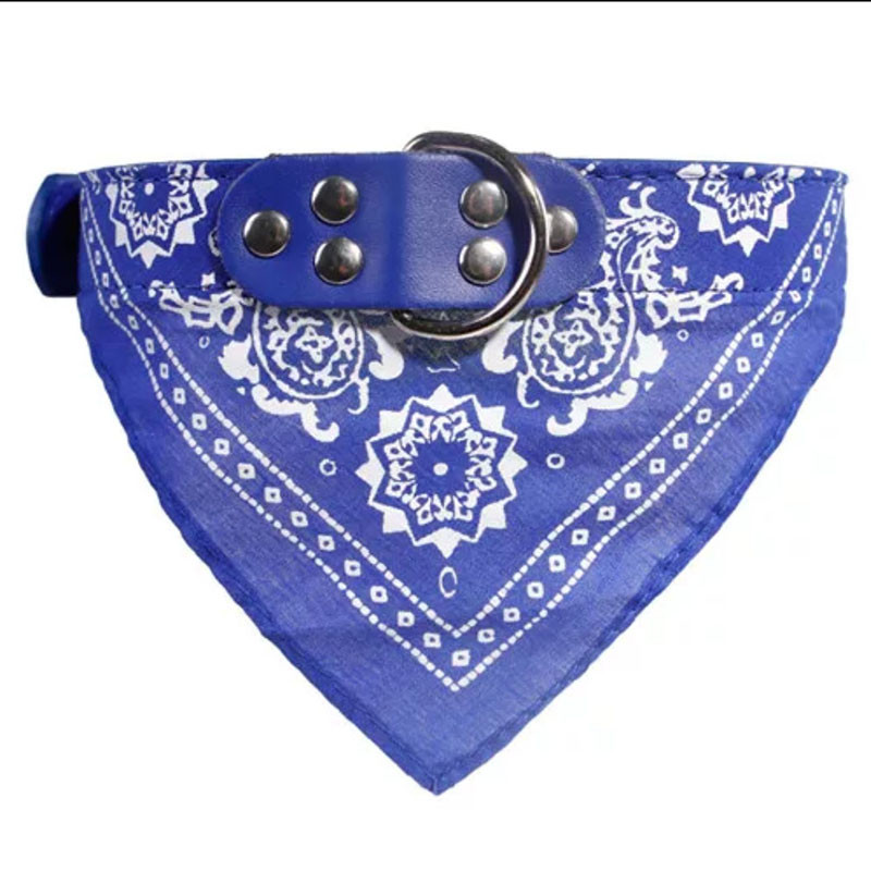 Podesive ogrlice za pse Puppy Bandana za male pse Slinavi ručnik Vanjska ogrlica za mačke Print Bibs Šal Puppy Ovratnik Maravica