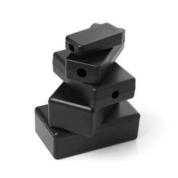 2бр. Водоустойчив нов черен корпус Калъф за инструменти ABS пластмасова кутия за проекти Калъф за съхранение Кутии за кутии Електронни аксесоари