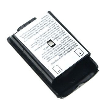 YuXi 1PCS черно-бял калъф за батерии, капак за безжичен контролер Xbox 360/xbox360, акумулаторна батерия