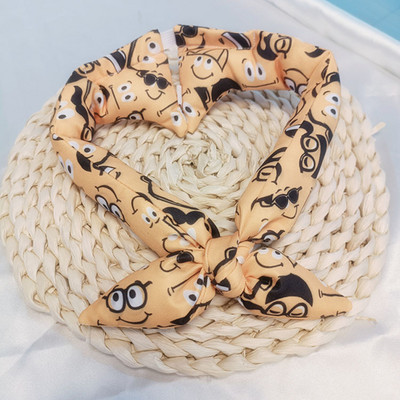 Originalni kućni ljubimac Bandana za pse Tang s otisnutim koncem Puppy Bib Leptir mašna Dodaci za ovratnik za zabave Kitten Grooming Marama Shiba Inu Ogrlica