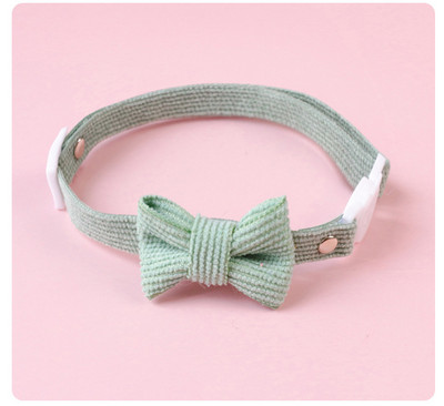 4 boje Baršunasta mačja mašna ogrlica Sigurnosna kopča Ljubimac Pas Štene Ogrlica Leptir kravata Topla mekana mačića Prilagodljive tihe ogrlice Dobavljač