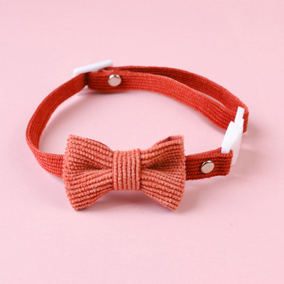 4 boje Baršunasta mačja mašna ogrlica Sigurnosna kopča Ljubimac Pas Štene Ogrlica Leptir kravata Topla mekana mačića Prilagodljive tihe ogrlice Dobavljač