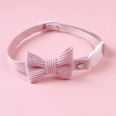 4 boje Baršunasta mačja mašna ogrlica Sigurnosna kopča Ljubimac Pas Štene Ogrlica Leptir kravata Topla mekana mačića Prilagodljive tihe ogrlice Dobavljač