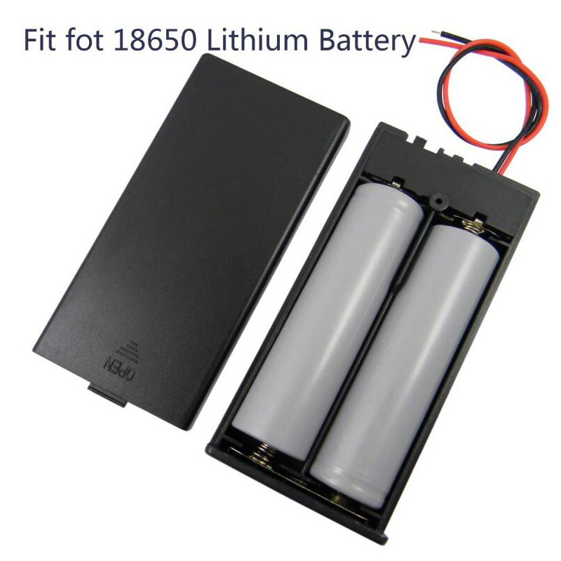 2022 Novo 1 2 3 4 8 utora AA visokokvalitetni DIY držač baterija Kutija za pohranu s prekidačem i poklopcem za standardne 18650 AA baterije