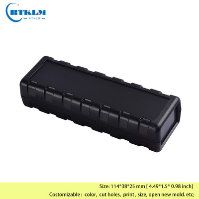 ABS plastična kućišta električna kutija DIY zvučnik Kućište Kućište za instrumente električna kutija Stolna razvodna kutija 114*38*25 mm