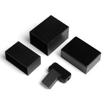 Μαύρο Λευκό Ηλεκτρονικό Project Box Abs Πλαστική θήκη οργάνων Αδιάβροχο κάλυμμα κιβώτια περιβλήματος Αξεσουάρ ηλεκτρικών εργαλείων Πρακτικό
