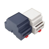 1pc PLC 88X59X54mm ABS instrument Plastično kućište Shell Box Controller Elektronički monitor Projektno kućište Modul Circut Distributer