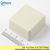 DIY elektronička projektna kutija tiskana ploča plastično kućište pcd diy dizajn zvučnik abs razvodna kutija kućište za instrumente 41*41*20 mm