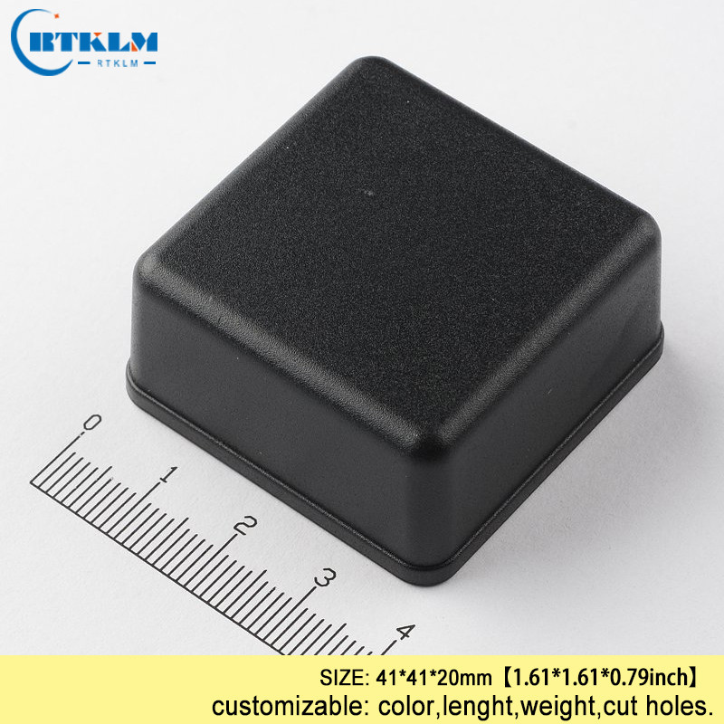 DIY elektronička projektna kutija tiskana ploča plastično kućište pcd diy dizajn zvučnik abs razvodna kutija kućište za instrumente 41*41*20 mm