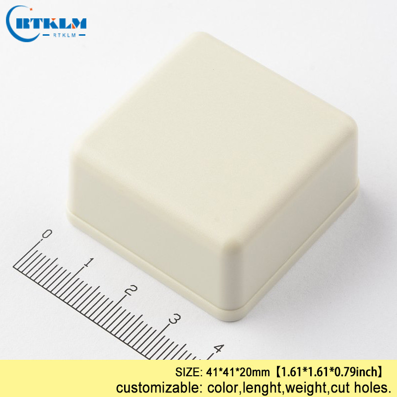 DIY elektronička projektna kutija tiskana ploča plastično kućište pcd diy dizajn zvučnik abs razvodna kutija kućište za instrumente 41*41*20 mm
