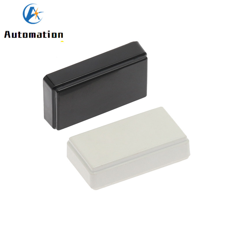 1 tk PCB plastkarp, must korpus, elektrooniline projektikarp DIY 49x28x14mm traadi ühenduskarbid