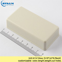 ABS razvodna kutija IP54 plastično projektno kućište plastično kućište za kutiju zvučnika diy dizajn mala električna kutija 81*41*20mm