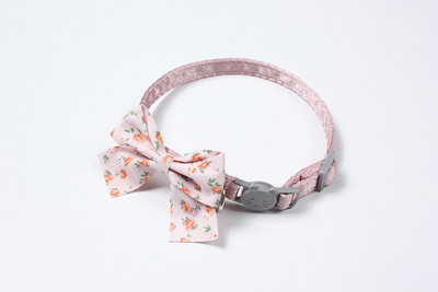 Nova prekrasna ogrlica za kućne ljubimce s mašnom, lijepa podesiva zvonasta ogrlica, leptir kravata, pamučna kravata za pse, oprema za kućne ljubimce, veleprodaja