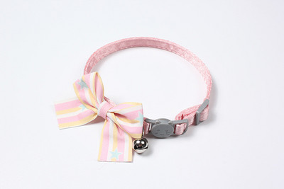 Nova prekrasna ogrlica za kućne ljubimce s mašnom, lijepa podesiva zvonasta ogrlica, leptir kravata, pamučna kravata za pse, oprema za kućne ljubimce, veleprodaja