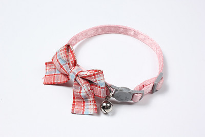 Nova prekrasna ogrlica za kućne ljubimce s mašnom, lijepa podesiva zvonasta ogrlica, leptir kravata, pamučna kravata za pse, oprema za kućne ljubimce, veleprodaja