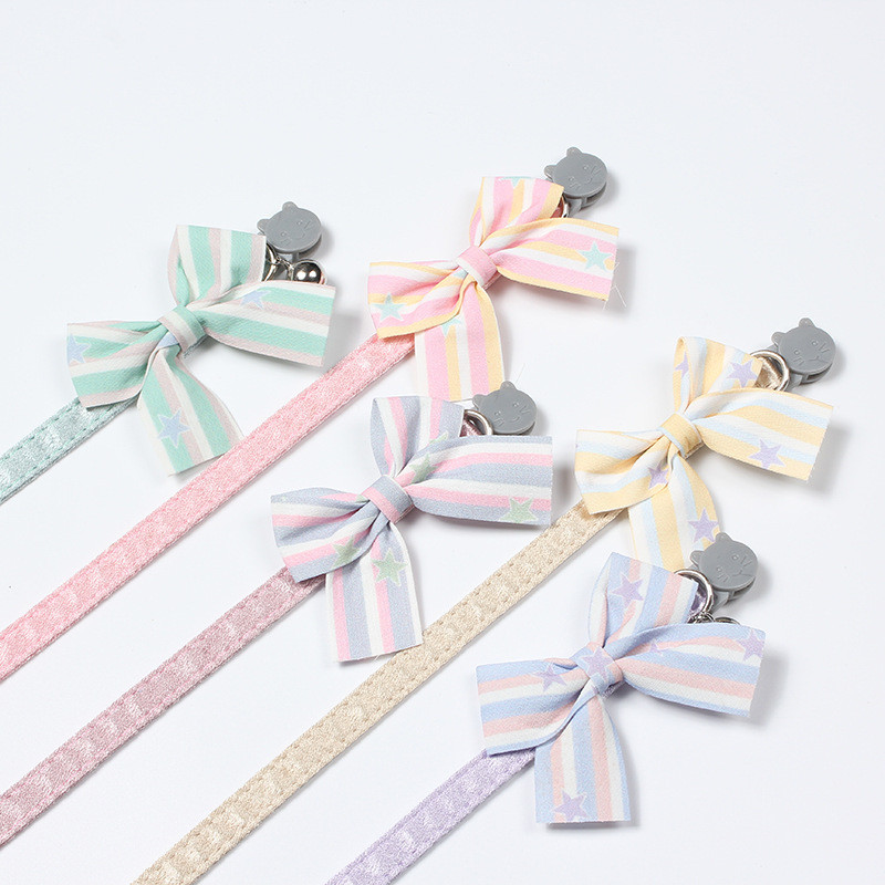 Nova prekrasna ogrlica za kućne ljubimce s mašnom, lijepa podesiva zvonasta ogrlica, leptir kravata, pamučna kravata za pse, oprema za kućne ljubimce, veleprodaja