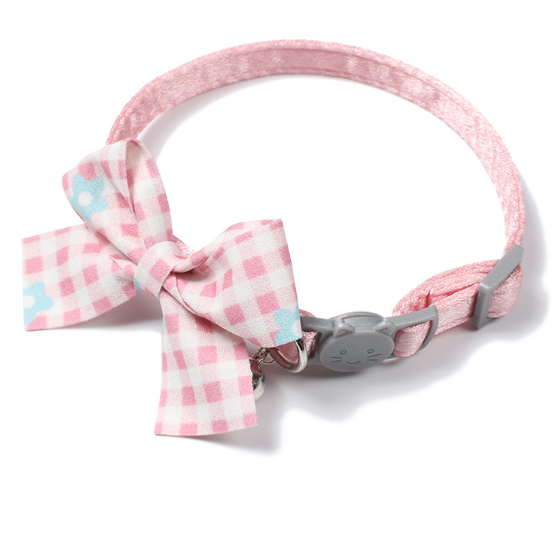 Nova prekrasna ogrlica za kućne ljubimce s mašnom, lijepa podesiva zvonasta ogrlica, leptir kravata, pamučna kravata za pse, oprema za kućne ljubimce, veleprodaja