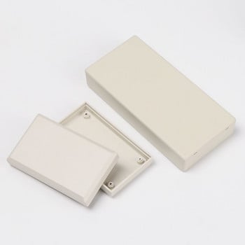 1Pc ABS Πλαστικό Ηλεκτρονικό Κουτί Έργου Λευκό 9 μεγέθη Κουτιά περιβλήματος Υψηλής ποιότητας αδιάβροχο κάλυμμα Project Instrument Εξάρτημα