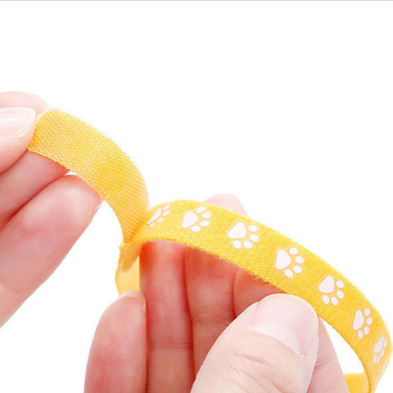 6Pcs 12Pcs Veleprodajne ogrlice za kućne ljubimce Štene Mačić Identifikacija Otisci stopala Ogrlica Novorođenče Mačka Ogrlica s mlijekom za pse Podesiva