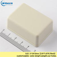 DIY električna upravljačka kutija Mala razvodna kutija ABS plastično kućište razvodna kutija DIY projektna kutija 51*36*20 mm