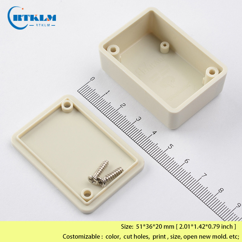 DIY električna upravljačka kutija Mala razvodna kutija ABS plastično kućište razvodna kutija DIY projektna kutija 51*36*20 mm