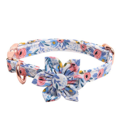 Mekana ogrlica za kućne ljubimce s ogrlicom suncokreta za male pse Djevojčica Chihuahua Yorkie Podesiva ručna izrada