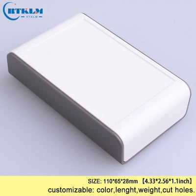 DIY plastična kutija za elektronsku projektnu razvodnu kutiju plastična razvodna kutija projektna kutija prilagođeno stolno kućište 110*65*28mm