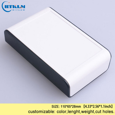 DIY plastična kutija za elektronsku projektnu razvodnu kutiju plastična razvodna kutija projektna kutija prilagođeno stolno kućište 110*65*28mm