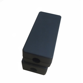 60*25*16 мм Пластмаса Черна малка пластмасова съединителна кутия USB модул кутия за инструменти в два края изходяща малка обвивка