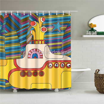 3d карикатура Totoro Unicorn завеса за баня баня сладък екран завеса за баня водоустойчива за домашен декор артикул за баня