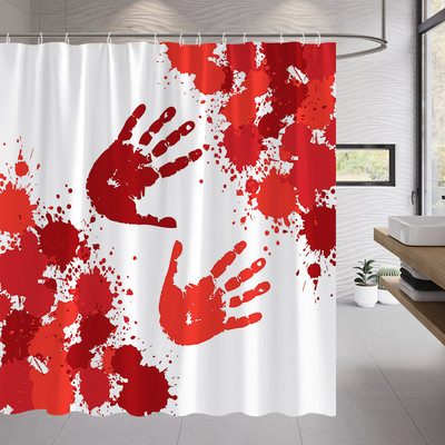 Zavjese za tuširanje u obliku šećerne lubanje Noć vještica Lobanje s cvijetom ruže Kreativne zavjese za kupanje za uređenje kućne kupaonice Tkanina koja se može prati