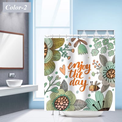 Crtani zečevi zavjese za tuširanje Zavjese Kupaonska kada Vodootporna poliesterska Kupaonica Kućni dekor Dodaci za kupaonicu Cortina Baño