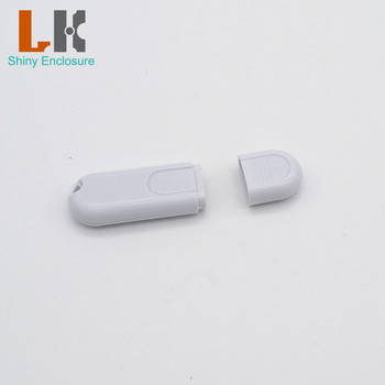 LK-USB06 Abs Πλαστικό Ηλεκτρονικό περίβλημα Usb για Ηλεκτρονικά Πλαστικό Ασύρματο Usb Stick Flash Drive Junction Box 53x18x8mm