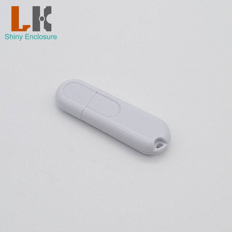 LK-USB06 Abs plastično elektroničko USB kućište za elektroniku Plastični bežični USB Stick Flash Drive Razvodna kutija 53x18x8mm