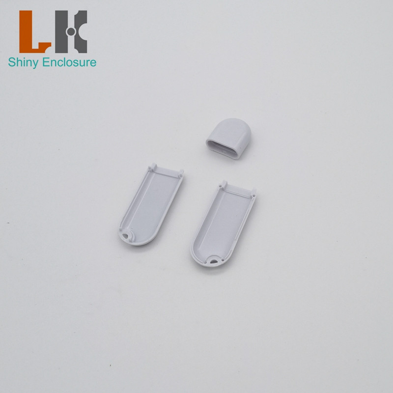 LK-USB06 Abs plastično elektroničko USB kućište za elektroniku Plastični bežični USB Stick Flash Drive Razvodna kutija 53x18x8mm
