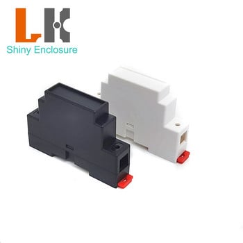 88x18x59mm Din Rail Device Περίβλημα ABS Πλαστικό περίβλημα Electronic Junction Control Project Box LK-DR51