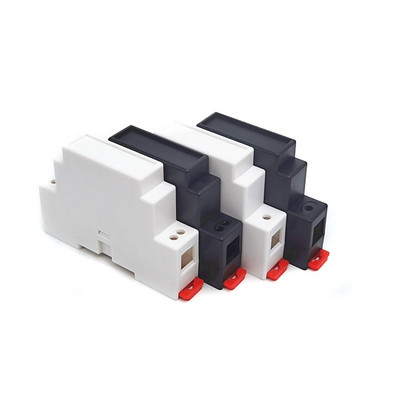 88x18x59mm Din Rail Device Περίβλημα ABS Πλαστικό περίβλημα Electronic Junction Control Project Box LK-DR51