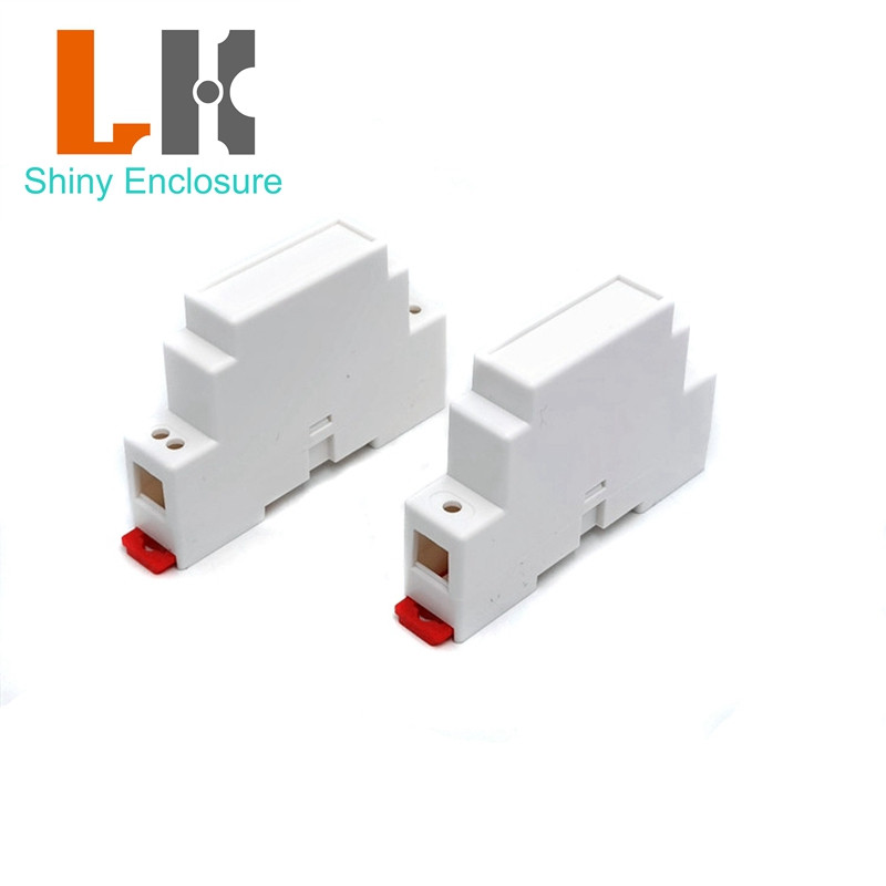 88x18x59mm Din sliedes ierīces korpuss ABS plastmasas korpuss elektroniskā savienojuma vadības projekta kaste LK-DR51