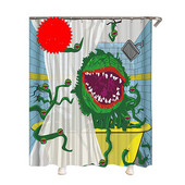 Zavjesa za tuširanje s ispisom smiješnih likova iz crtića Vodootporna zavjesa Kupaonski dodaci Ukrasna zavjesa Cortinas Para La Sala