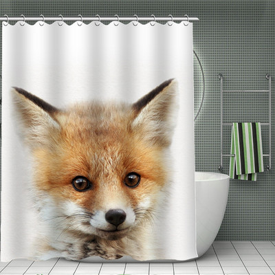 Smiješne životinjske zavjese za tuširanje Dječja kupaonska zavjesa za tuširanje Kupaonski dodaci Vodootporne zavjese Kućni dekor Cortina De Baño